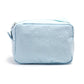 25pc Seersucker Cosmetic Bag