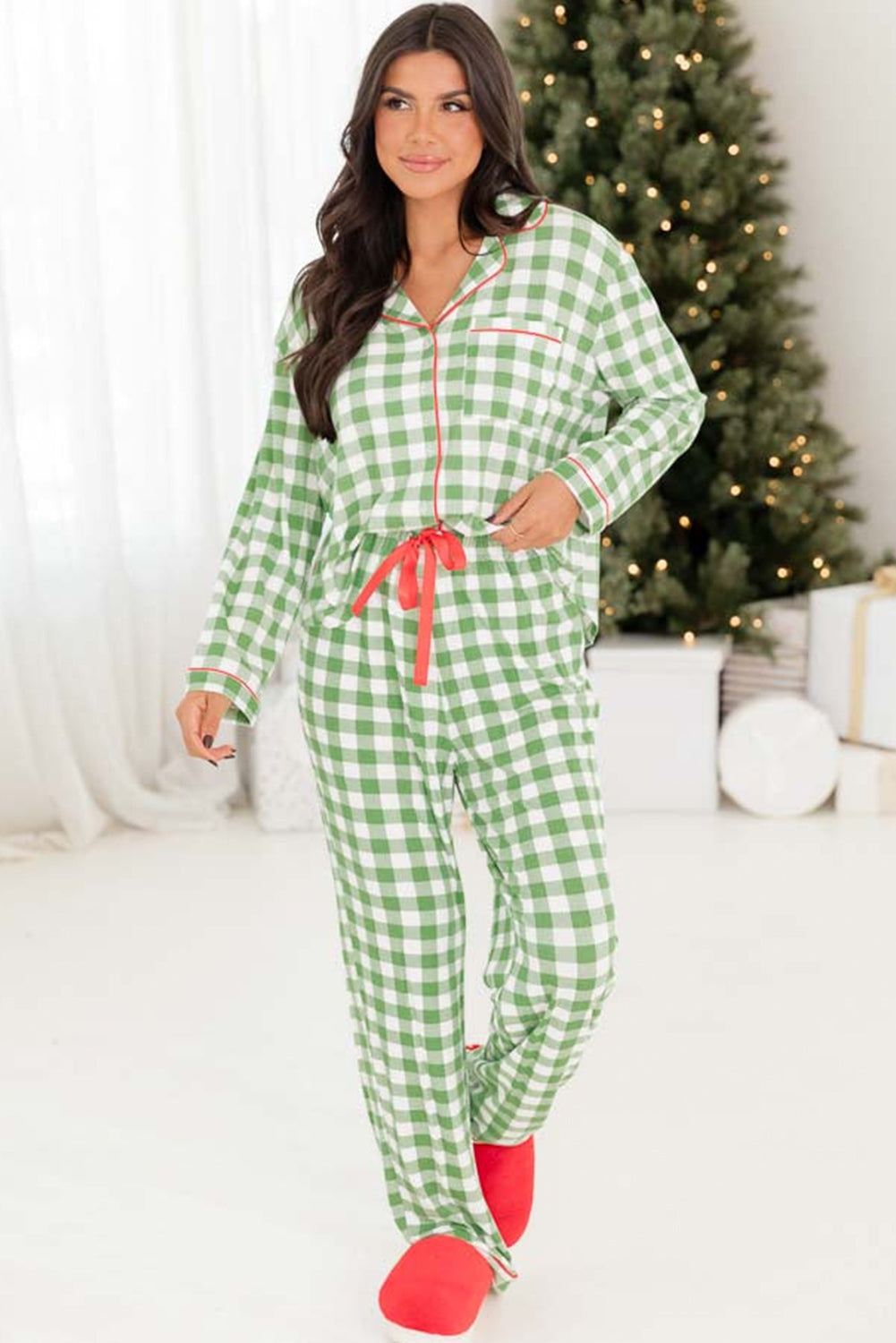 Christmas Plaid PJS