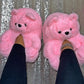 Lady teddy bear slippers - KOC