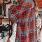 Plaid Print Loose Vintage Shirt