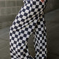 (Pre order/9.26)Checked High Waist Wide Leg Pants