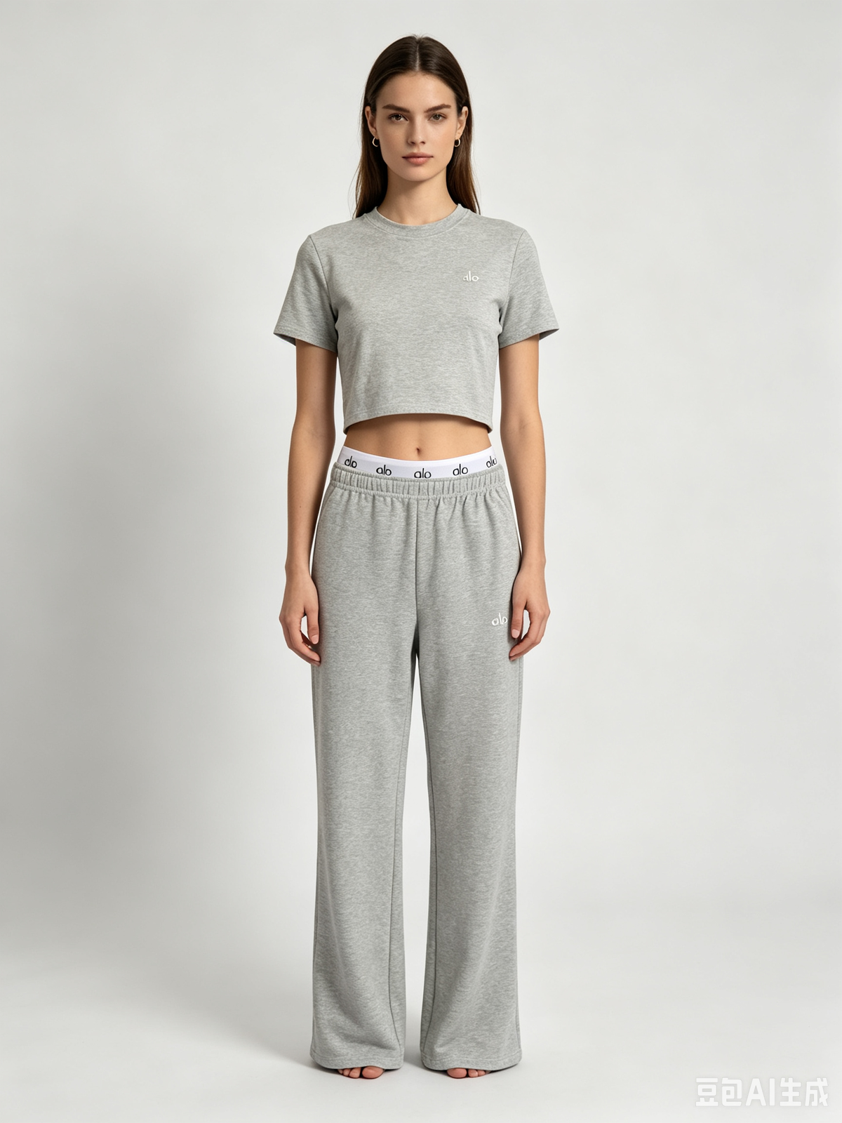 A-Short-sleeve top and long pants set（WYS723）