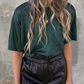 Metallic Chest Pocket T-shirt