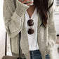 Plaid Contrast Trim Open Front Cardigan(no Pockets)