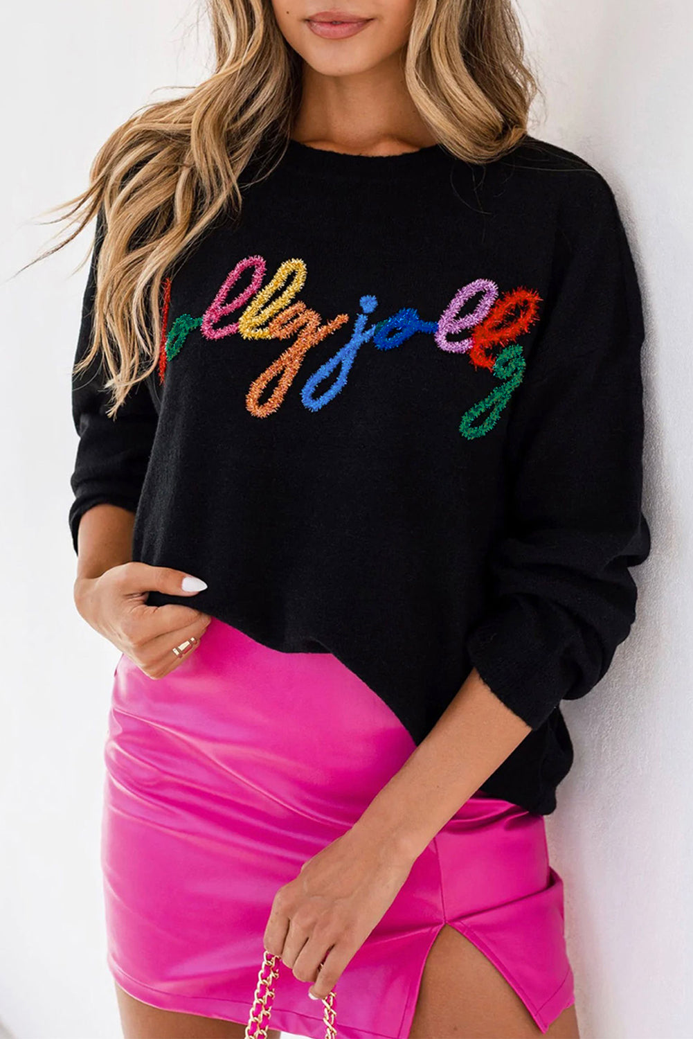 (Pre order 9.20)Holly Jolly Round Neck Sweater