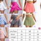 Women's High Waist Yoga Short Skirt