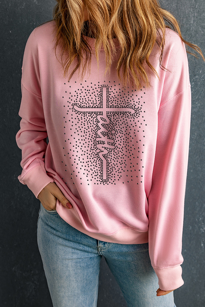 Graphic Pullover Sweatshirt