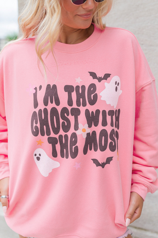 Graphic Pullover Sweatshirt