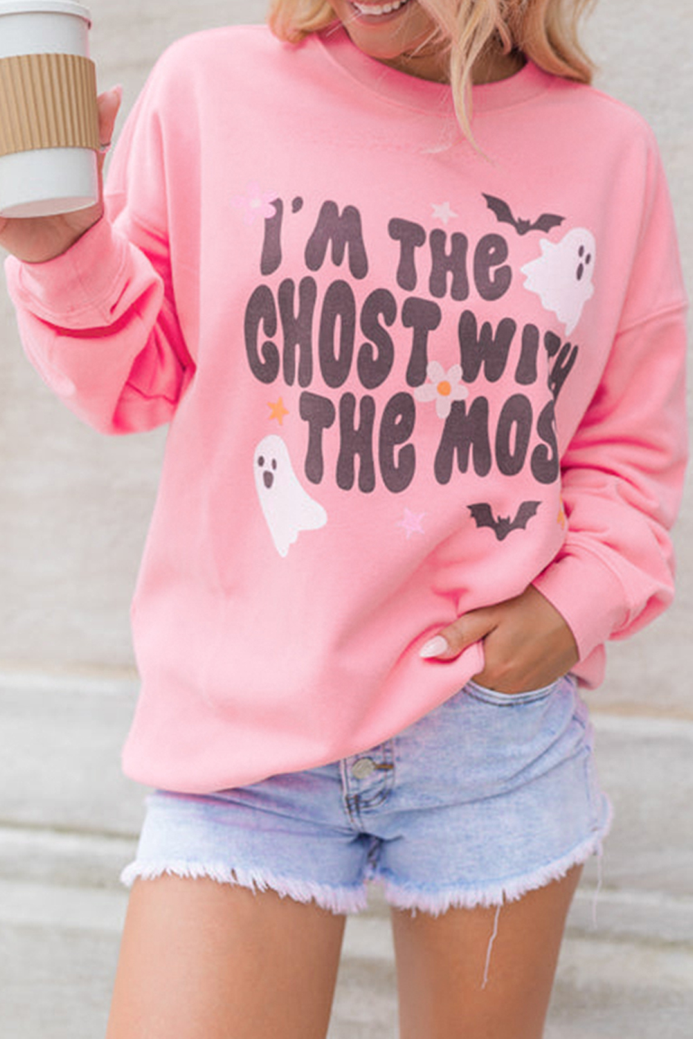 Graphic Pullover Sweatshirt