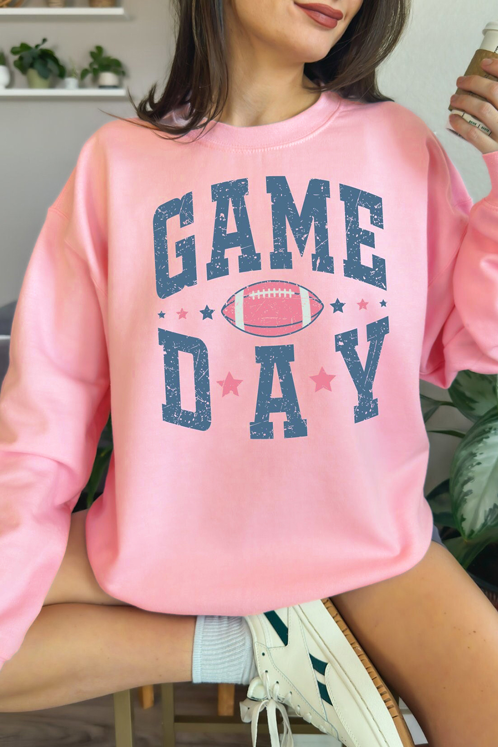 Graphic Pullover Sweatshirt