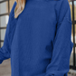 Ribbed Corded Oversized Sweatshirt