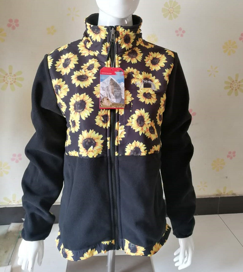 Embroidered Fleece Jacket