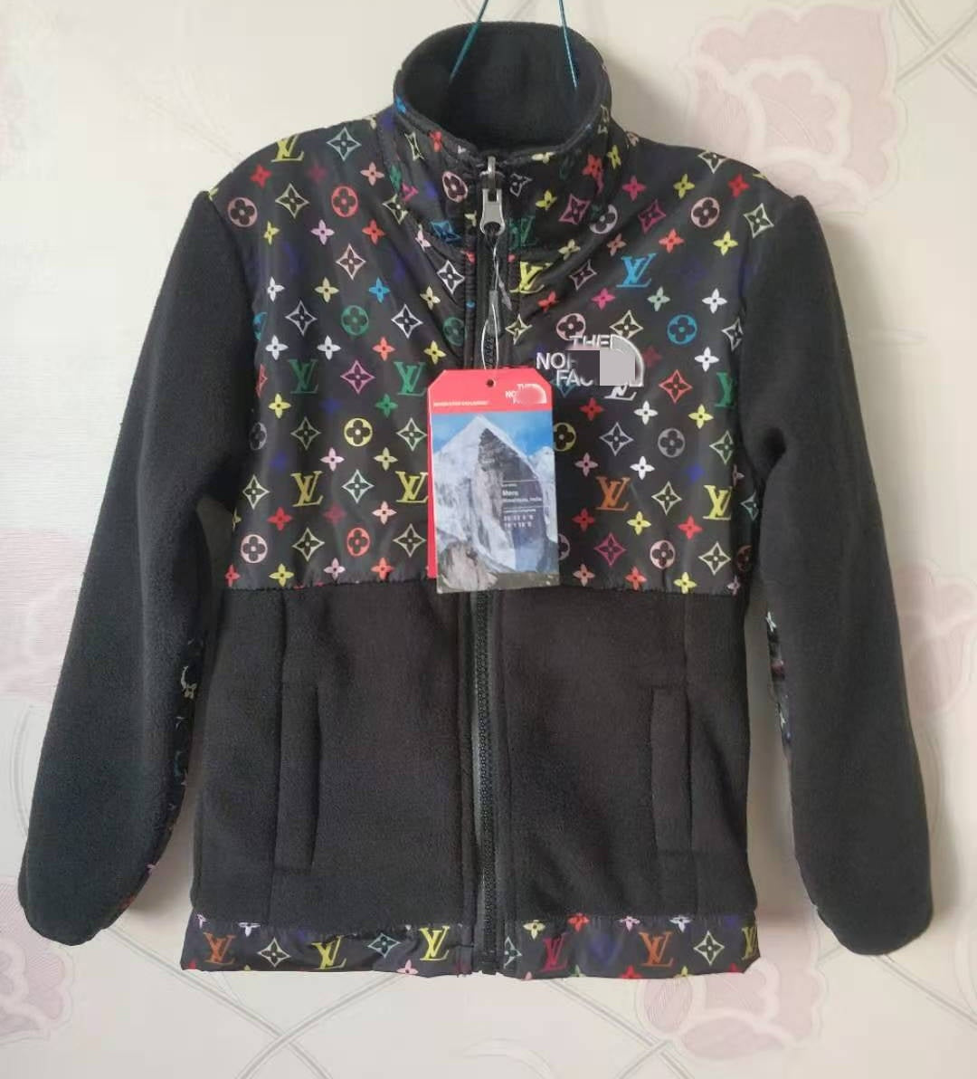 Kids Embroidered Fleece Jacket