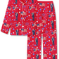 Flag Printed Parent-child Long Pajamas