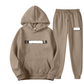 Hoodie Sweatshirt + Sweatpants Set-E