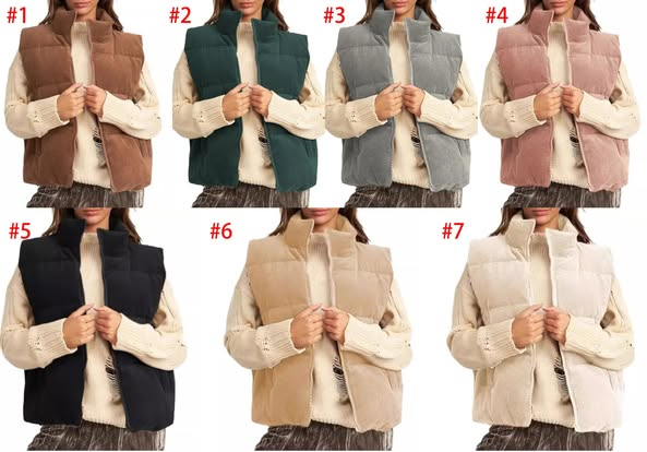 Corduroy vest Jacket