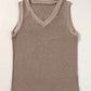 Ribbed V Neck Tank