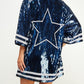 Cowboys Sequin Dress