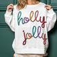 Christmas Holly Jolly sweatshirt