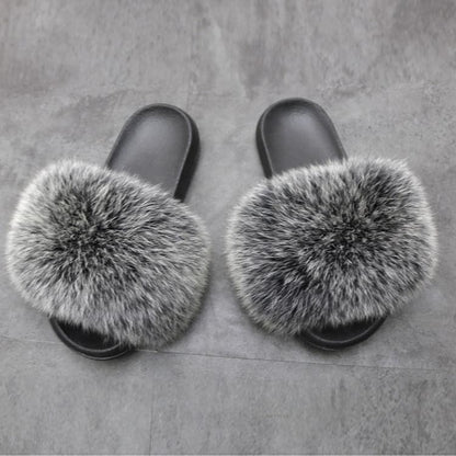 Tiosebon Fur Slippers - KOC