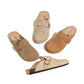 Classic Suede Cork Mules