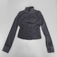 Slim Fit Full-Zip Athletic Yoga Jacket