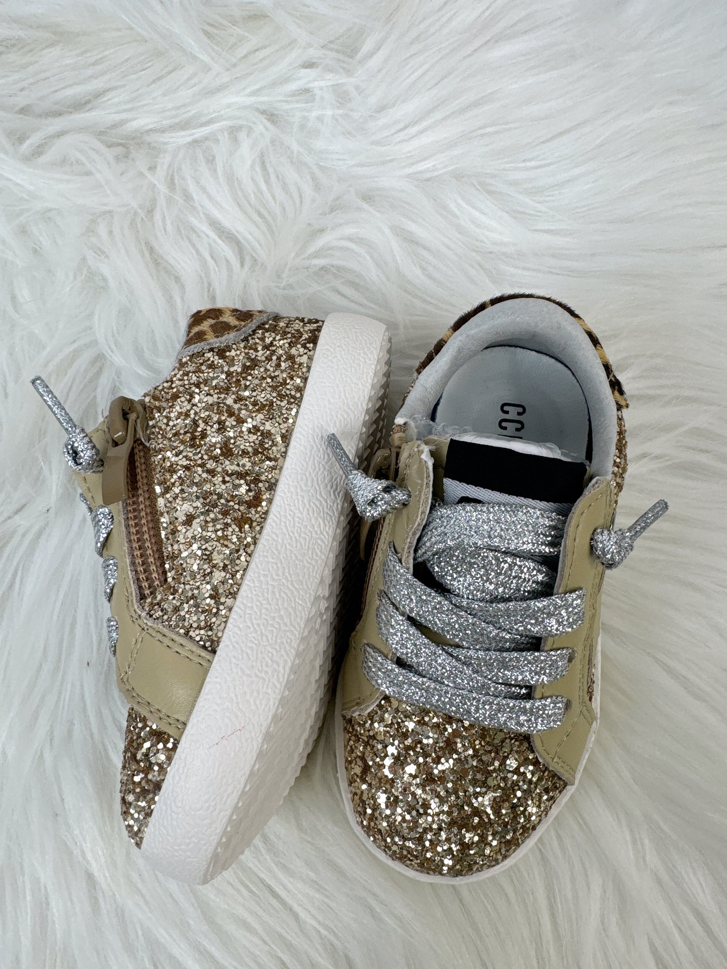 Glitter Star Sneakers for Kids