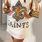 Game Day Saints Sequins Dress