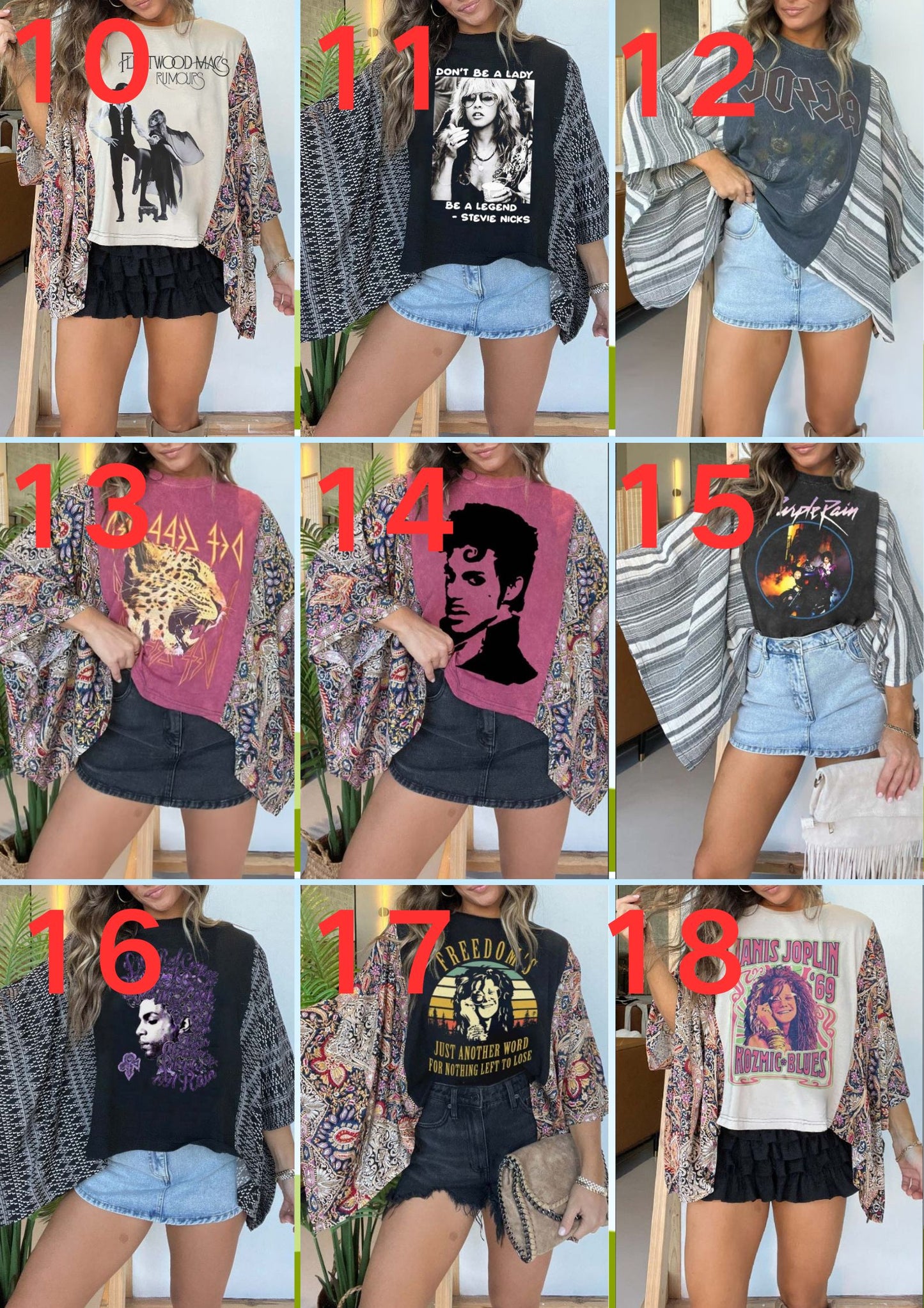 Loose Printed Top for Women