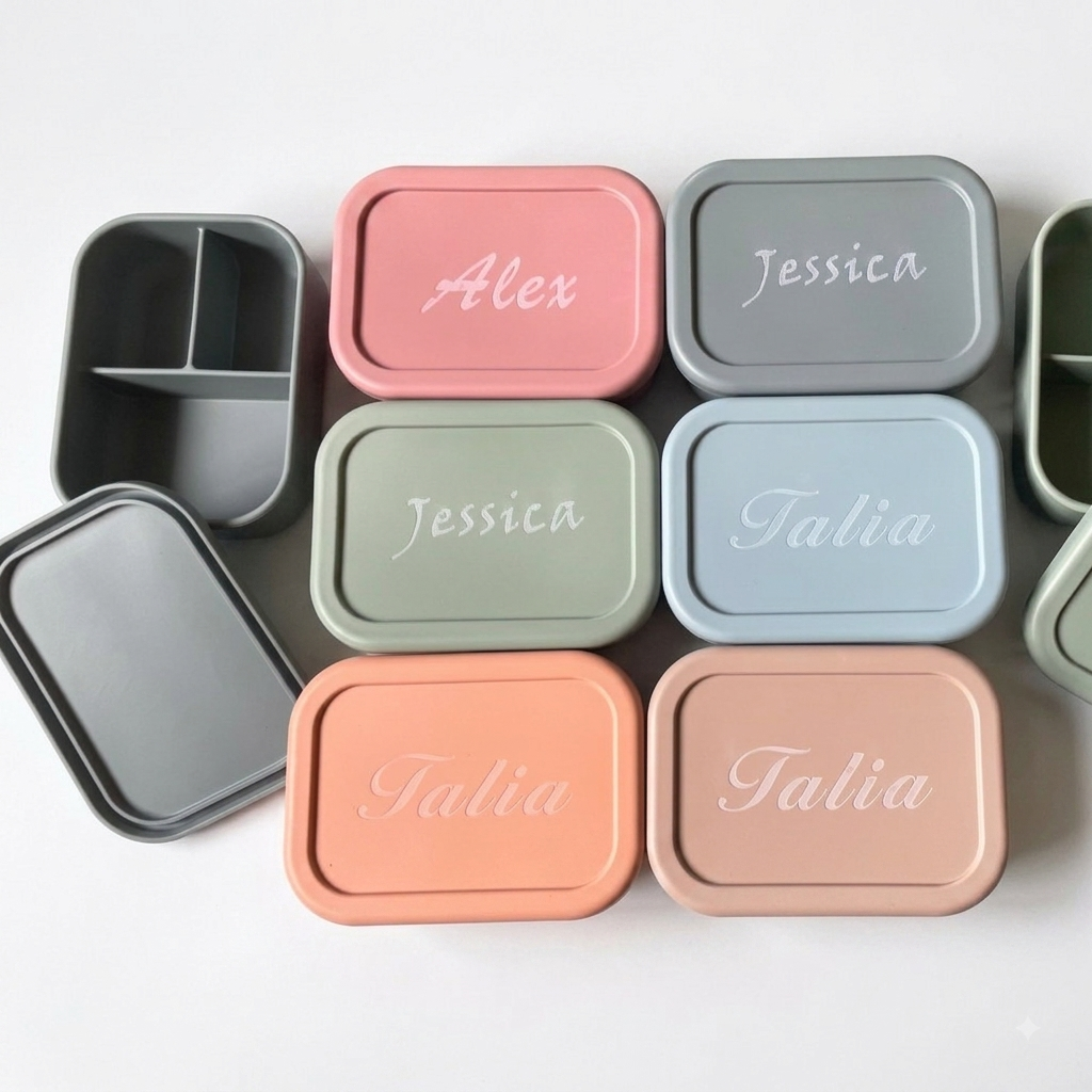 Custom Insulated Silicone Lunch Box MOQ3