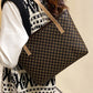 Quilted PU Leather Shoulder Bag
