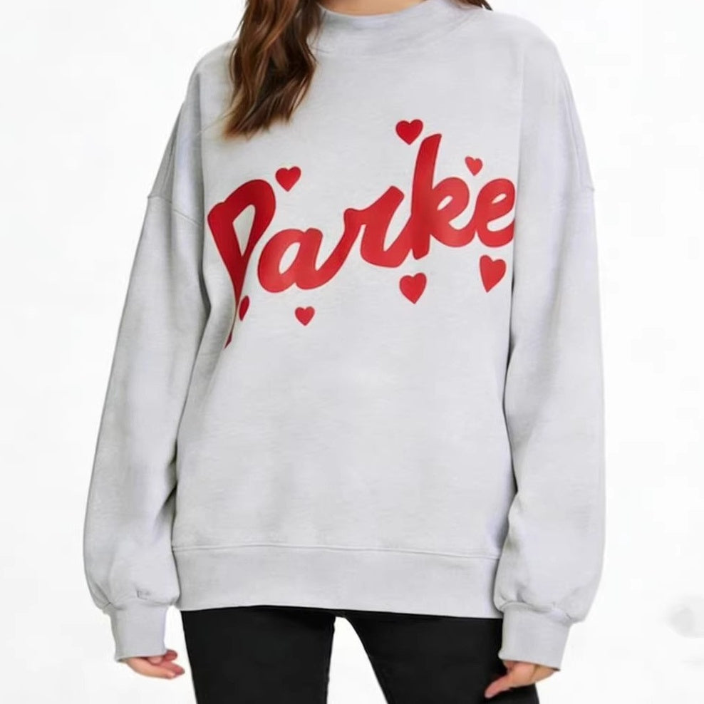 Varsity MockNeck Sweatshirt