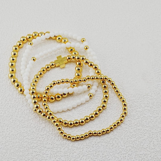 Gold  Bracelet Stack