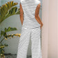 Casual Wide Leg 2pcs Pants Set