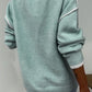 Contrast Edge Crewneck Sweater