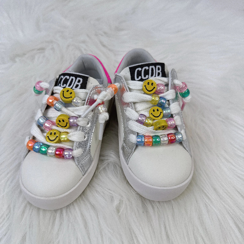 Kids' Star Beaded Sneakers