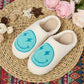 Lightning Eye House Slippers