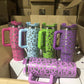 Preorder-Leopard Stainless Steel Handle Insulated Mug