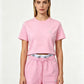 Alo-Short Pants and Short Sleeve Top Set(WYS722)