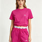 Alo-Short Pants and Short Sleeve Top Set(WYS722)