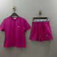 Alo-Short Pants and Short Sleeve Top Set(WYS722)