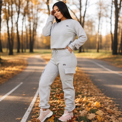 A-Long-sleeve two-piece sett(Y71659)