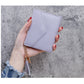 Tassel and Heart Pendant Vagen Leather Wallet/card holder