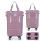 Compactable Bag with Removable Wheels