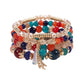 Colored Glass Crystal Bracelet