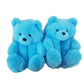 Lady teddy bear slippers - KOC