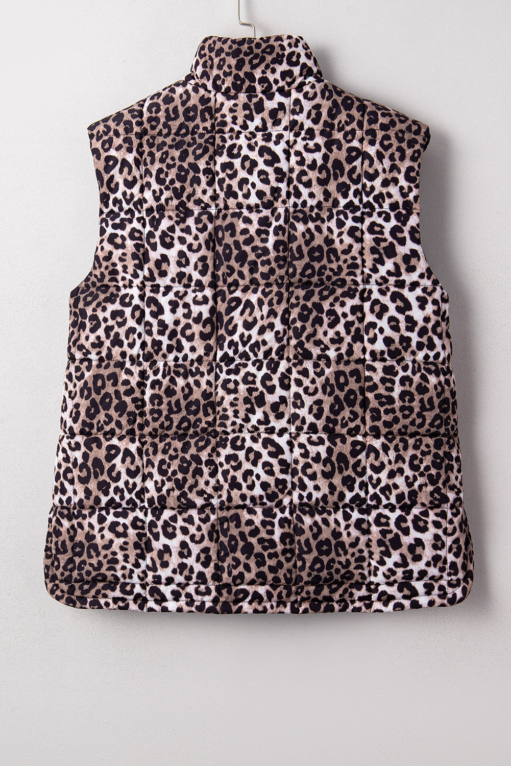 Quilted Full Zipper Casual Puff Vest