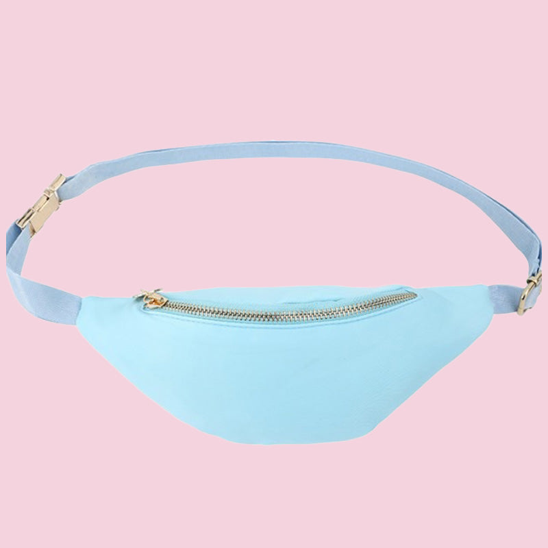 Kids' Vibrant Rainbow Waist Bag Sling Bag