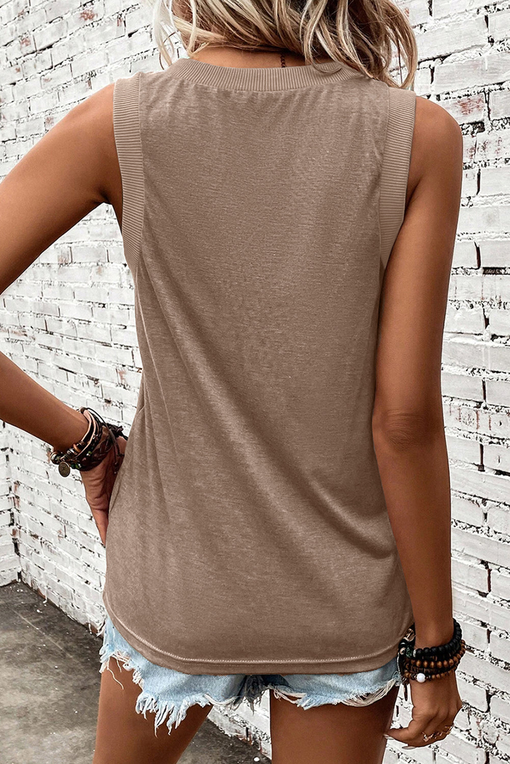 Sequined Rodeo Graphic Western Fashion Tank Top