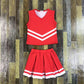 Cheerleading Sleeveless Skirt Set